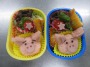 給食室ではかわいいお弁当を作っています。